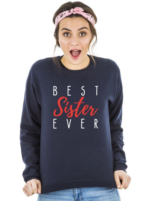 Sweater Dames - BEST SISTER EVER - Kiabi Sweater Dames - BEST SISTER EVER - Kiabi