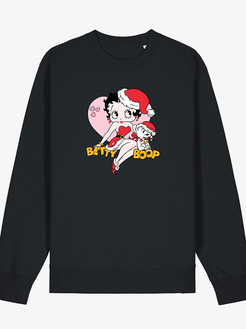 Sweater Dames - BETTY BOOP 1 Zwart - Kiabi