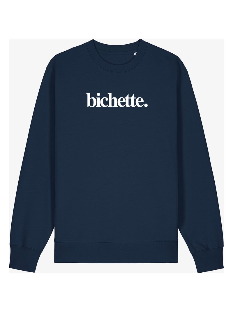 Sweater Dames - BICHETTE Marineblauw - Kiabi