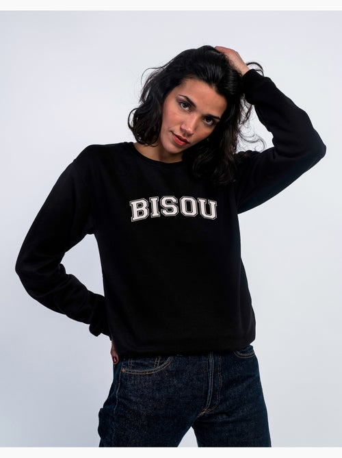 Sweater Dames - BISOU TYPO USA - Kiabi Sweater Dames - BISOU TYPO USA - Kiabi