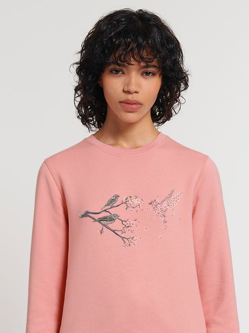 Sweater Dames - BLOSSOM BIRD - Kiabi Sweater Dames - BLOSSOM BIRD - Kiabi