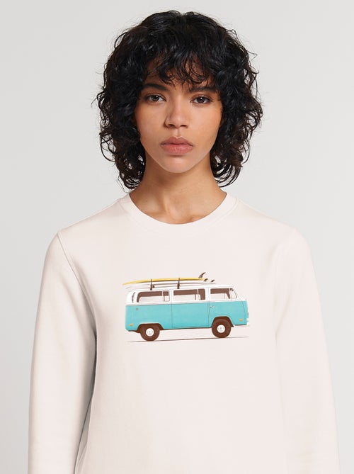 Sweater Dames - BLUE VAN - Kiabi Sweater Dames - BLUE VAN - Kiabi