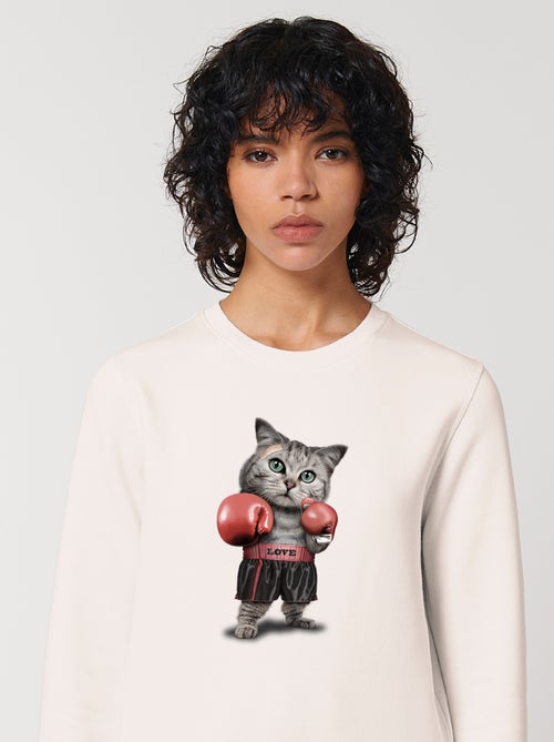 Sweater Dames - BOXING CAT - Kiabi Sweater Dames - BOXING CAT - Kiabi