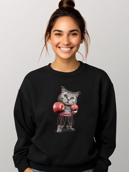 Sweater Dames - BOXING CAT - Kiabi Sweater Dames - BOXING CAT - Kiabi