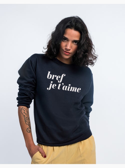 Sweater Dames - BREF JE T'AIME MPT - Kiabi