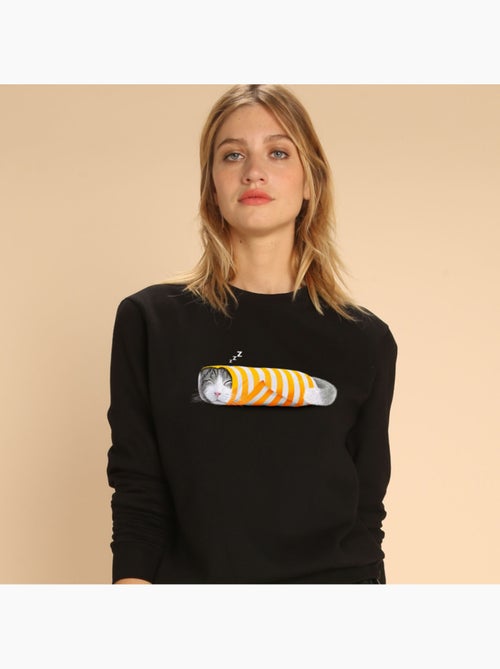 Sweater Dames - CAT IN THE PAPER - Kiabi Sweater Dames - CAT IN THE PAPER - Kiabi