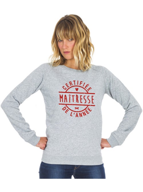 Sweater Dames - CERTIFIÉE MAÎTRESSE DE L'ANNÉE - Kiabi Sweater Dames - CERTIFIÉE MAÎTRESSE DE L'ANNÉE - Kiabi