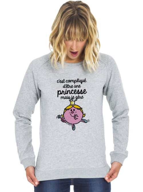 Sweater Dames - C'EST COMPLIQUÉ D'ÊTRE UNE PRINCESSE - Kiabi Sweater Dames - C'EST COMPLIQUÉ D'ÊTRE UNE PRINCESSE - Kiabi