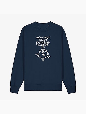 Sweater Dames - C'EST COMPLIQUÉ D'ÊTRE UNE PRINCESSE