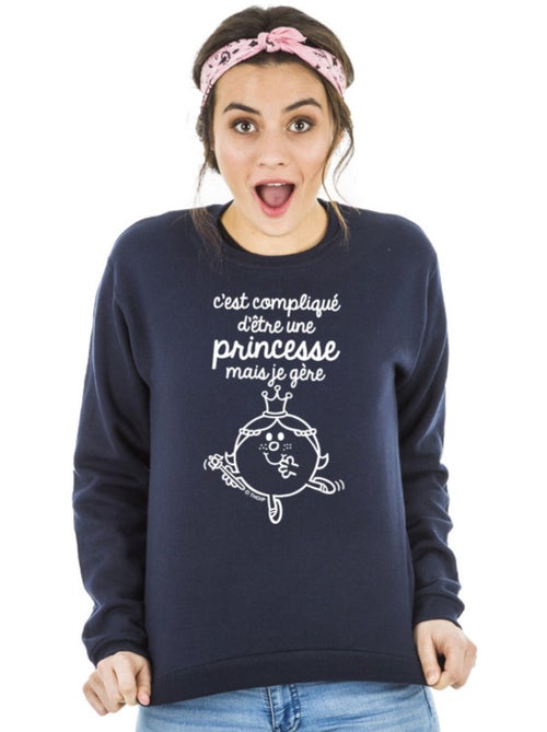 Sweater Dames - C'EST COMPLIQUÉ D'ÊTRE UNE PRINCESSE - Kiabi Sweater Dames - C'EST COMPLIQUÉ D'ÊTRE UNE PRINCESSE - Kiabi