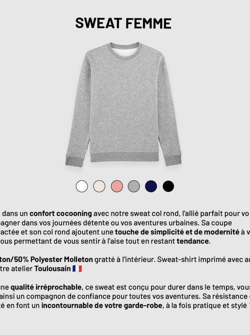 Sweater Dames - CETTE FILLE EST UNE TATA GÉNIALE - Kiabi Sweater Dames - CETTE FILLE EST UNE TATA GÉNIALE - Kiabi