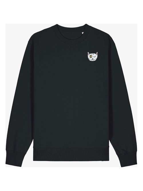 Sweater Dames - CHAT CLIN DOEIL CŒUR - Kiabi Sweater Dames - CHAT CLIN DOEIL CŒUR - Kiabi