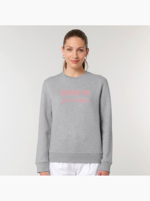 Sweater Dames - CHERCHE PAS J'AI RAISON - Kiabi Sweater Dames - CHERCHE PAS J'AI RAISON - Kiabi