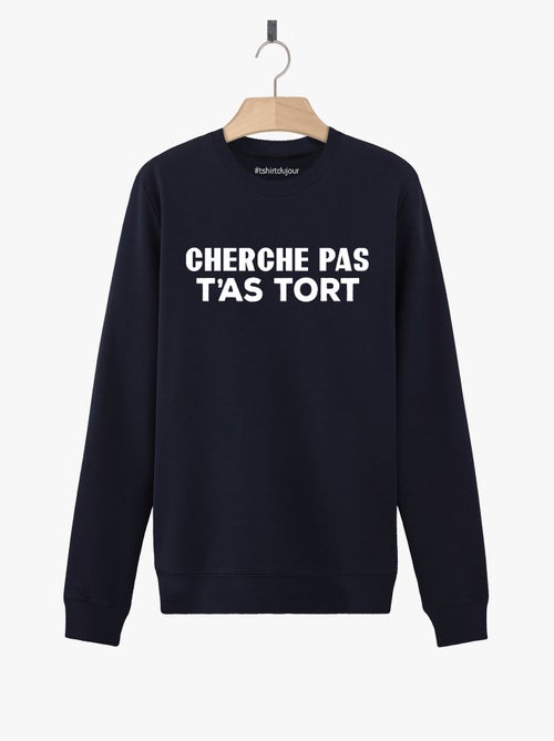 Sweater Dames - CHERCHE PAS T'AS TORT - Kiabi Sweater Dames - CHERCHE PAS T'AS TORT - Kiabi