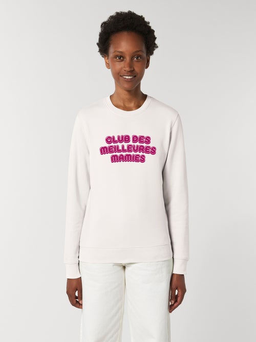 Sweater Dames - CLUB DES MEILLEURES MAMIES - Kiabi Sweater Dames - CLUB DES MEILLEURES MAMIES - Kiabi