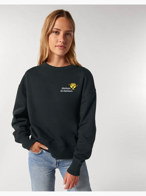 Sweater Dames - DEALEUSE DE BONHEUR COEUR - Kiabi Sweater Dames - DEALEUSE DE BONHEUR COEUR - Kiabi
