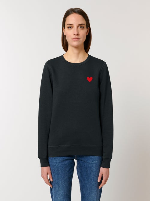 Sweater Dames - DESSIN PETIT COEUR - Kiabi Sweater Dames - DESSIN PETIT COEUR - Kiabi