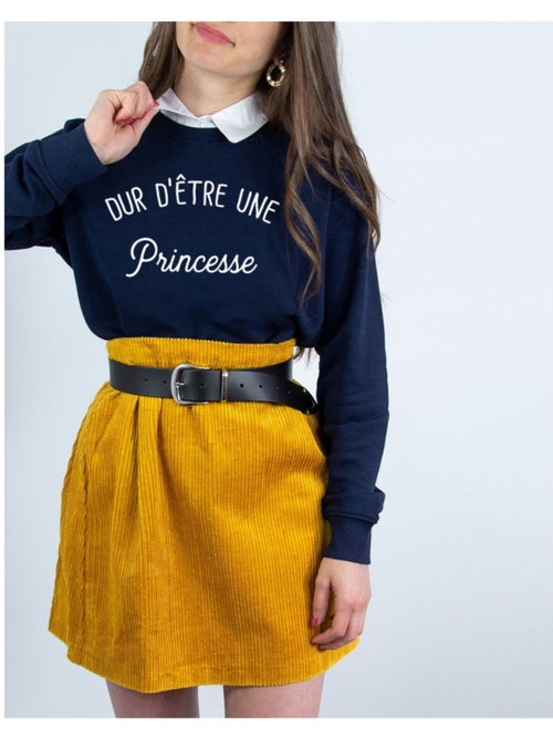 Sweater Dames - DUR D'ETRE UNE PRINCESSE - Kiabi Sweater Dames - DUR D'ETRE UNE PRINCESSE - Kiabi
