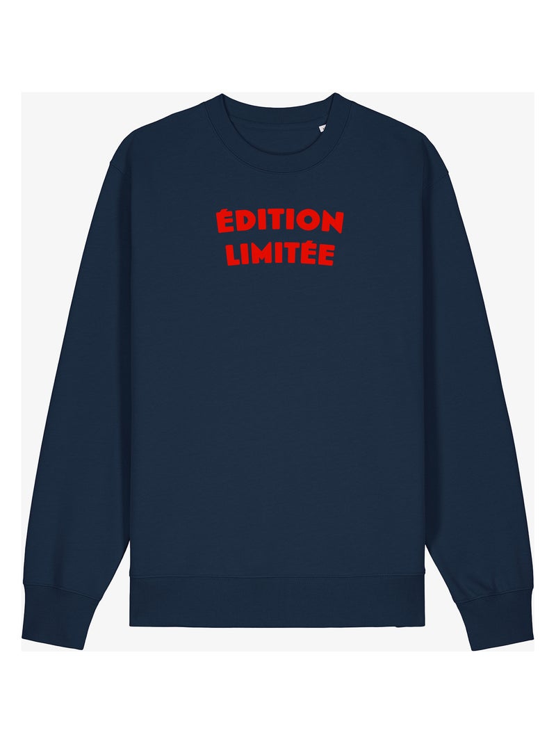 Sweater Dames - EDITION LIMITÉE 2 Marineblauw - Kiabi