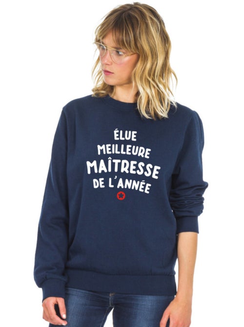Sweater Dames - ÉLUE MEILLEURE MAÎTRESSE DE L'ANNÉE - Kiabi Sweater Dames - ÉLUE MEILLEURE MAÎTRESSE DE L'ANNÉE - Kiabi