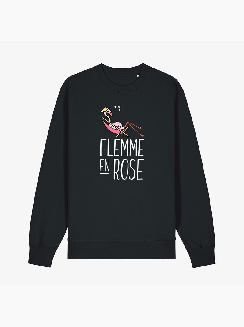 Sweater Dames - FLEMME EN ROSE Zwart - Kiabi