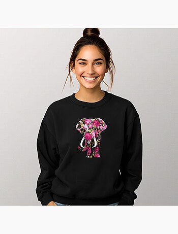 Sweater Dames - FLORAL ELEPHANT
