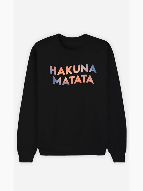 Sweater Dames - HAKUNA MATATA 3 - Kiabi Sweater Dames - HAKUNA MATATA 3 - Kiabi