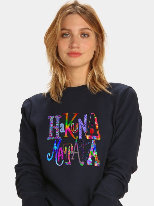 Sweater Dames - HAKUNA MATATA COLOR - Kiabi Sweater Dames - HAKUNA MATATA COLOR - Kiabi