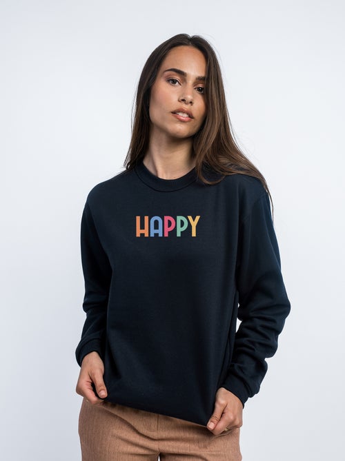 Sweater Dames - HAPPY COLORÉ - Kiabi Sweater Dames - HAPPY COLORÉ - Kiabi