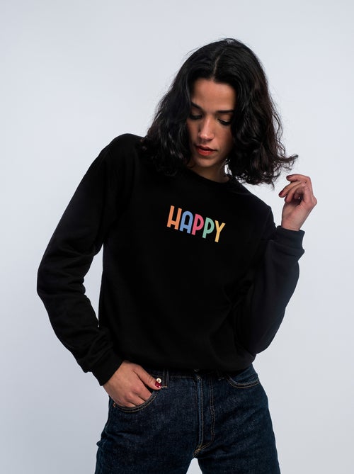 Sweater Dames - HAPPY COLORÉ - Kiabi Sweater Dames - HAPPY COLORÉ - Kiabi