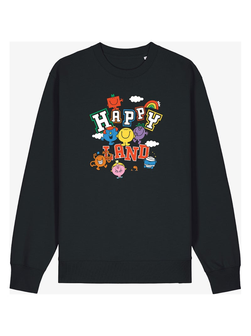 Sweater Dames - HAPPY LAND Zwart - Kiabi