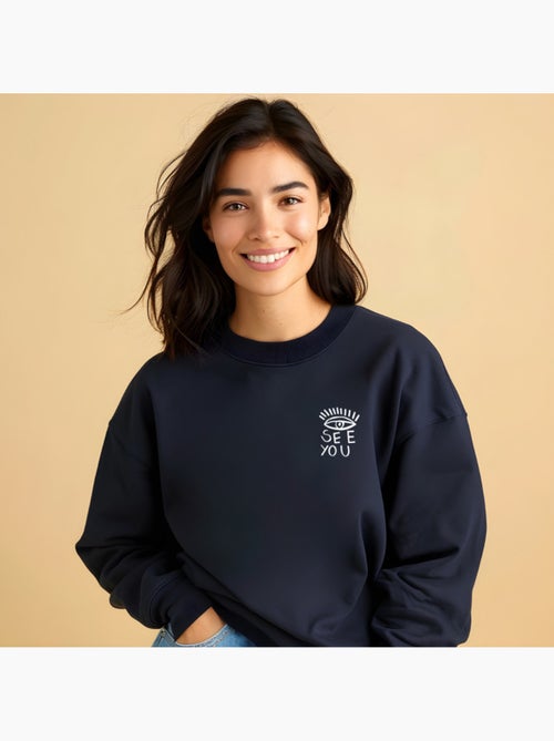 Sweater Dames - I SEE YOU COEUR - Kiabi Sweater Dames - I SEE YOU COEUR - Kiabi