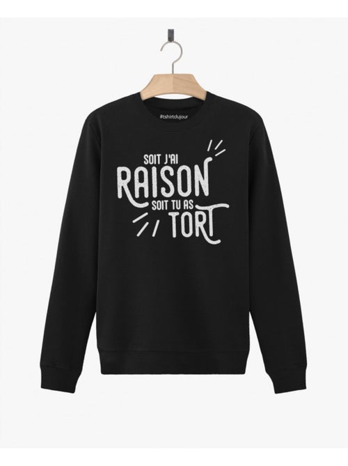 Sweater Dames - J'AI RAISON TU AS TORT - Kiabi Sweater Dames - J'AI RAISON TU AS TORT - Kiabi