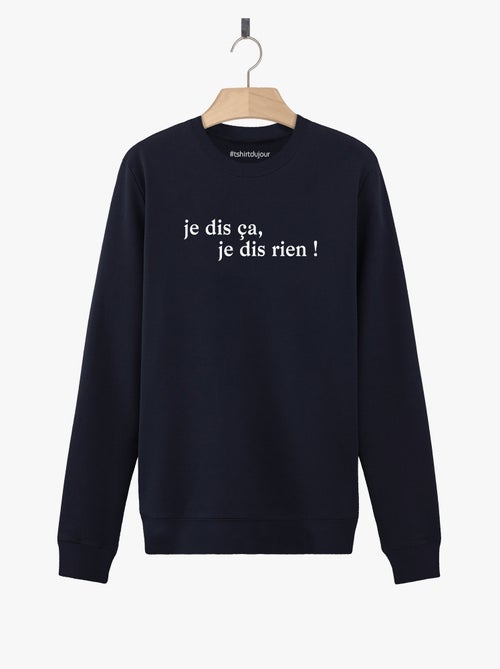 Sweater Dames - JE DIS CA JE DIS RIEN - Kiabi Sweater Dames - JE DIS CA JE DIS RIEN - Kiabi