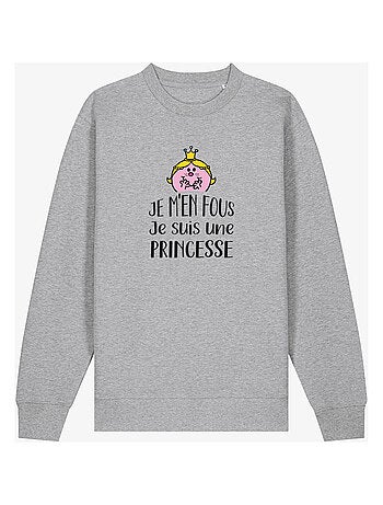 Sweater Dames - JE M EN FOUS JE SUIS UNE PRINCESSE