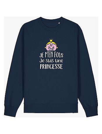 Sweater Dames - JE M EN FOUS JE SUIS UNE PRINCESSE