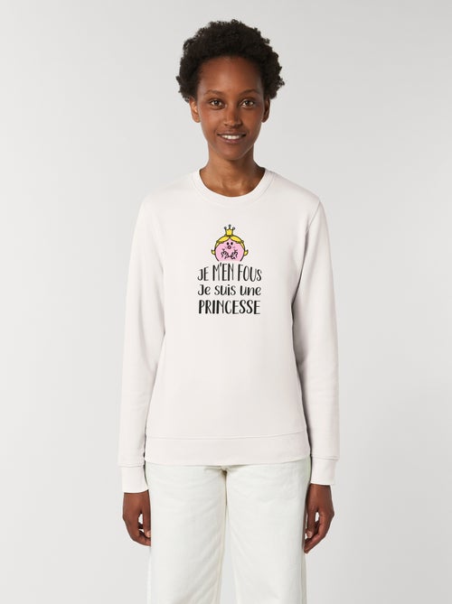 Sweater Dames - JE M EN FOUS JE SUIS UNE PRINCESSE - Kiabi Sweater Dames - JE M EN FOUS JE SUIS UNE PRINCESSE - Kiabi