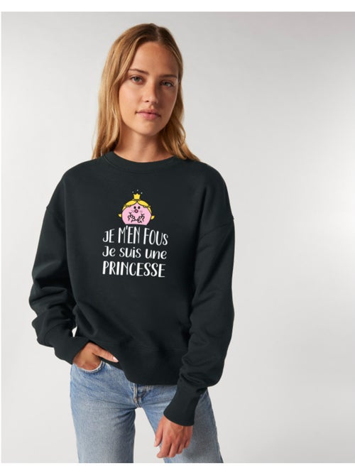 Sweater Dames - JE M EN FOUS JE SUIS UNE PRINCESSE - Kiabi Sweater Dames - JE M EN FOUS JE SUIS UNE PRINCESSE - Kiabi