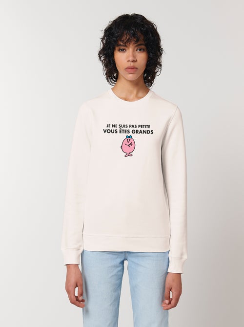Sweater Dames - JE NE SUIS PAS PETITE VOUS ETES GRANDS - Kiabi Sweater Dames - JE NE SUIS PAS PETITE VOUS ETES GRANDS - Kiabi
