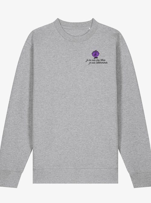 Sweater Dames - JE NE SUIS PAS TETUE JE SUIS DETERMINEE COEUR - Kiabi Sweater Dames - JE NE SUIS PAS TETUE JE SUIS DETERMINEE COEUR - Kiabi