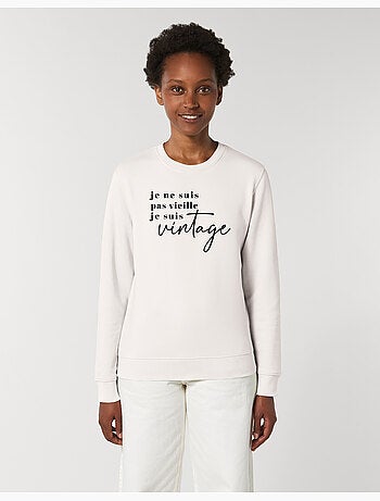 Sweater Dames - JE NE SUIS PAS VIEILLE JE SUIS VINTAGE