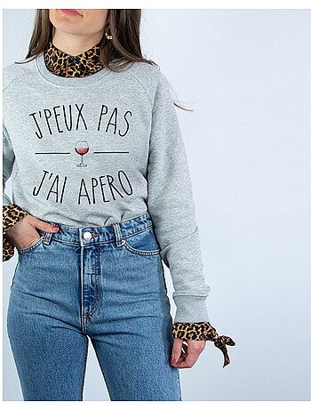 Sweater Dames - JE PEUX PAS J'AI APÉRO