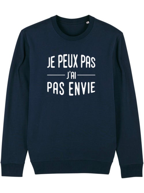 Sweater Dames - JE PEUX PAS J'AI PAS ENVIE - Kiabi Sweater Dames - JE PEUX PAS J'AI PAS ENVIE - Kiabi