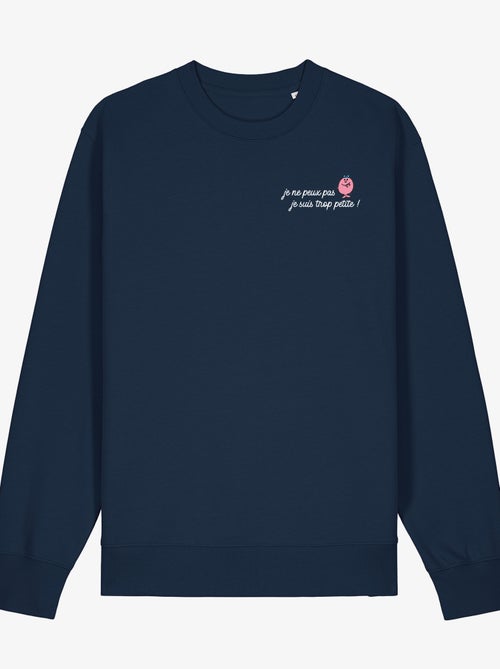 Sweater Dames - JE PEUX PAS JE SUIS TROP PETITE COEUR - Kiabi Sweater Dames - JE PEUX PAS JE SUIS TROP PETITE COEUR - Kiabi