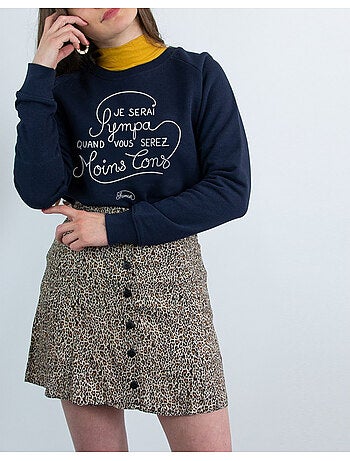 Sweater Dames - JE SERAI SYMPA QUAND VOUS SEREZ MOINS CON