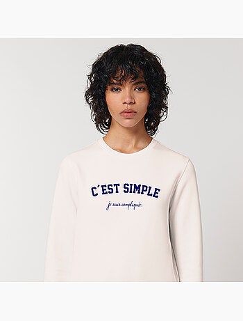 Sweater Dames - JE SUIS COMPLIQUEE
