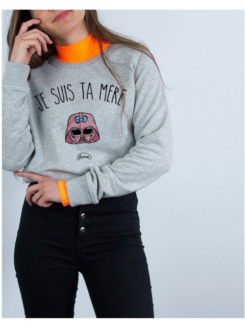 Sweater Dames - JE SUIS TA MERE - Kiabi Sweater Dames - JE SUIS TA MERE - Kiabi