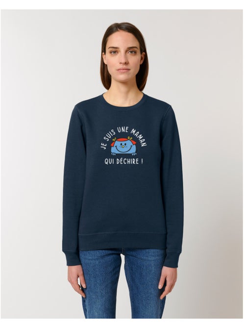 Sweater Dames - JE SUIS UNE MAMAN QUI DECHIRE - Kiabi Sweater Dames - JE SUIS UNE MAMAN QUI DECHIRE - Kiabi