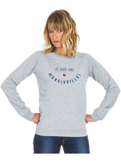 Sweater Dames - JE SUIS UNE MÈRE(VEILLE) 2 MPT - Kiabi Sweater Dames - JE SUIS UNE MÈRE(VEILLE) 2 MPT - Kiabi