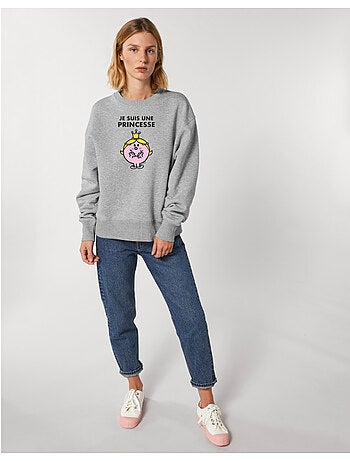 Sweater Dames - JE SUIS UNE PRINCESSE FACE